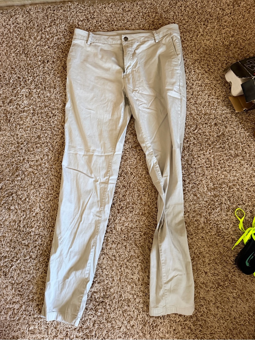 Birddogs Boomstick Mens Tan Chino Pants 34x34 Cotton Nylon Stretch Activewear